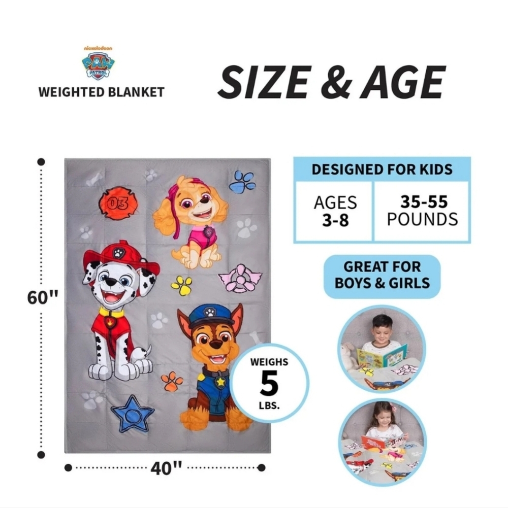 Paw Patrol weighted blanket - Picture 16 of 16